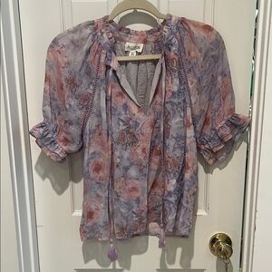 ALLISON New York - Chelsea Top Lavender - Size Small